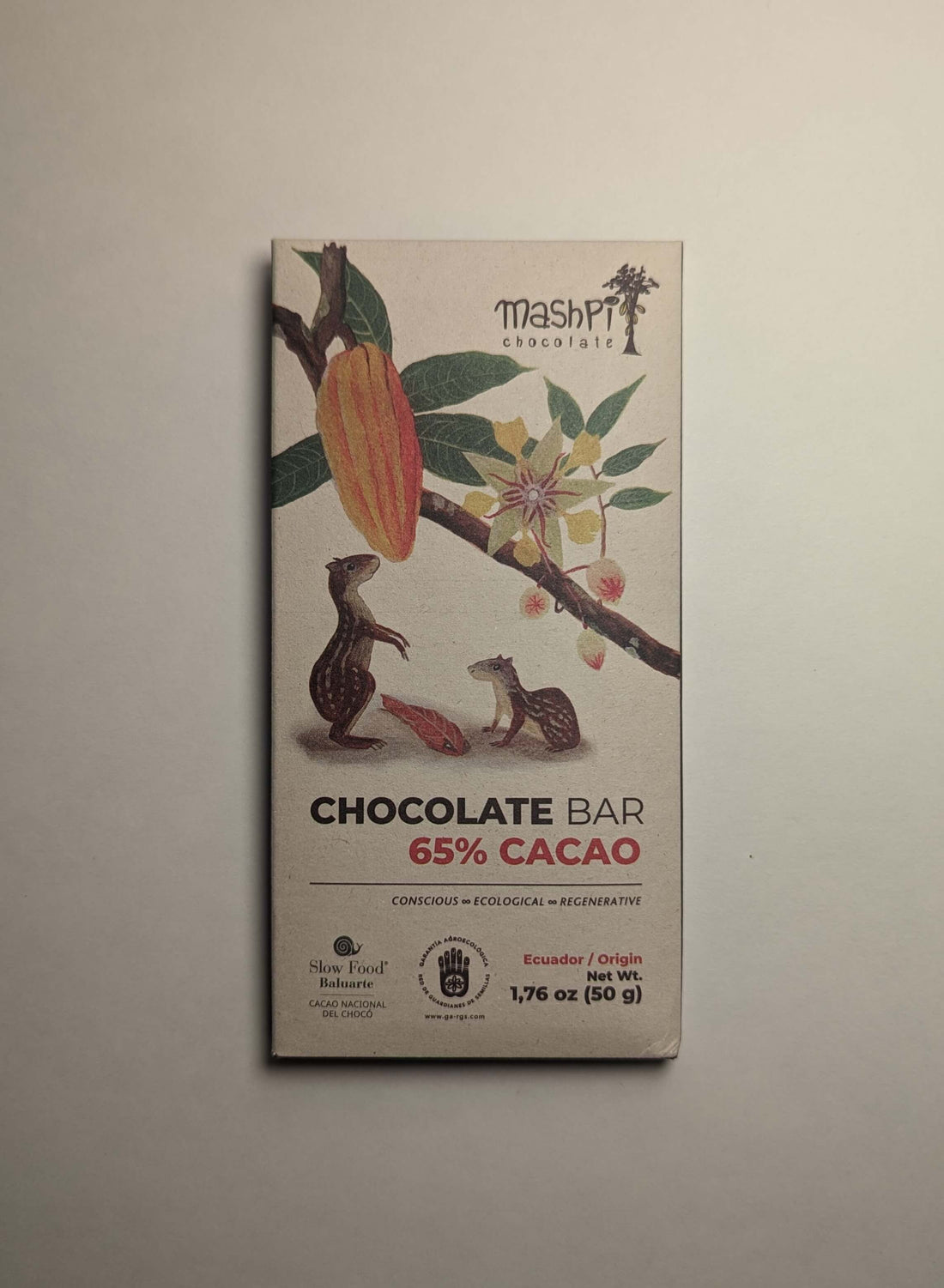 Barra de 65% - Mashpi Chocolate