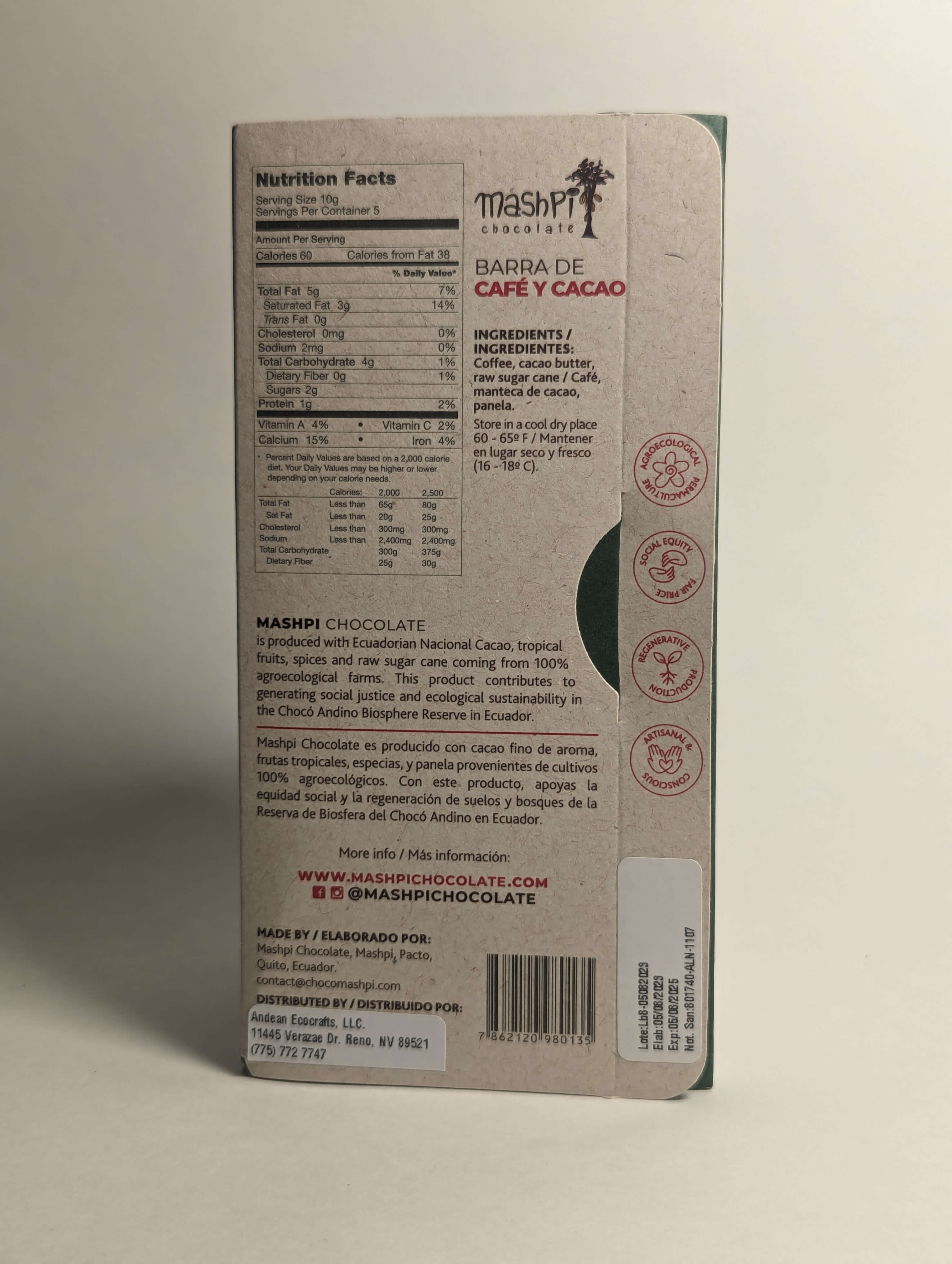 Barra de Chococaf -Mashpi-Chocolate-Best-Chocolates-in-Ecuador