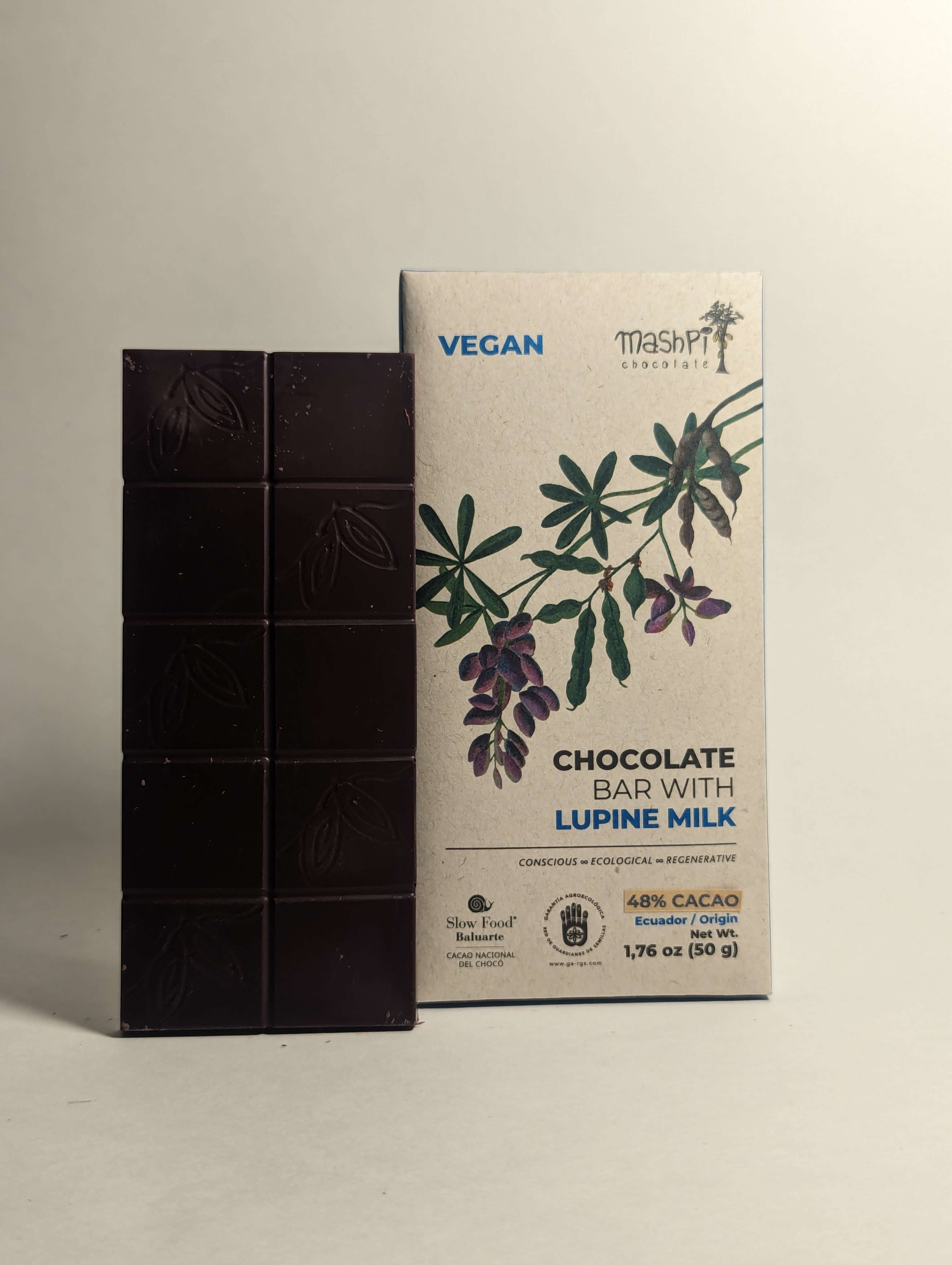 Barra 48% con-Chocho -Maspi-Chocolates