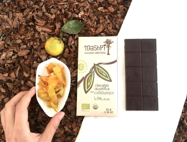 Barra 65% con Calamondin - Mashpi Chocolate