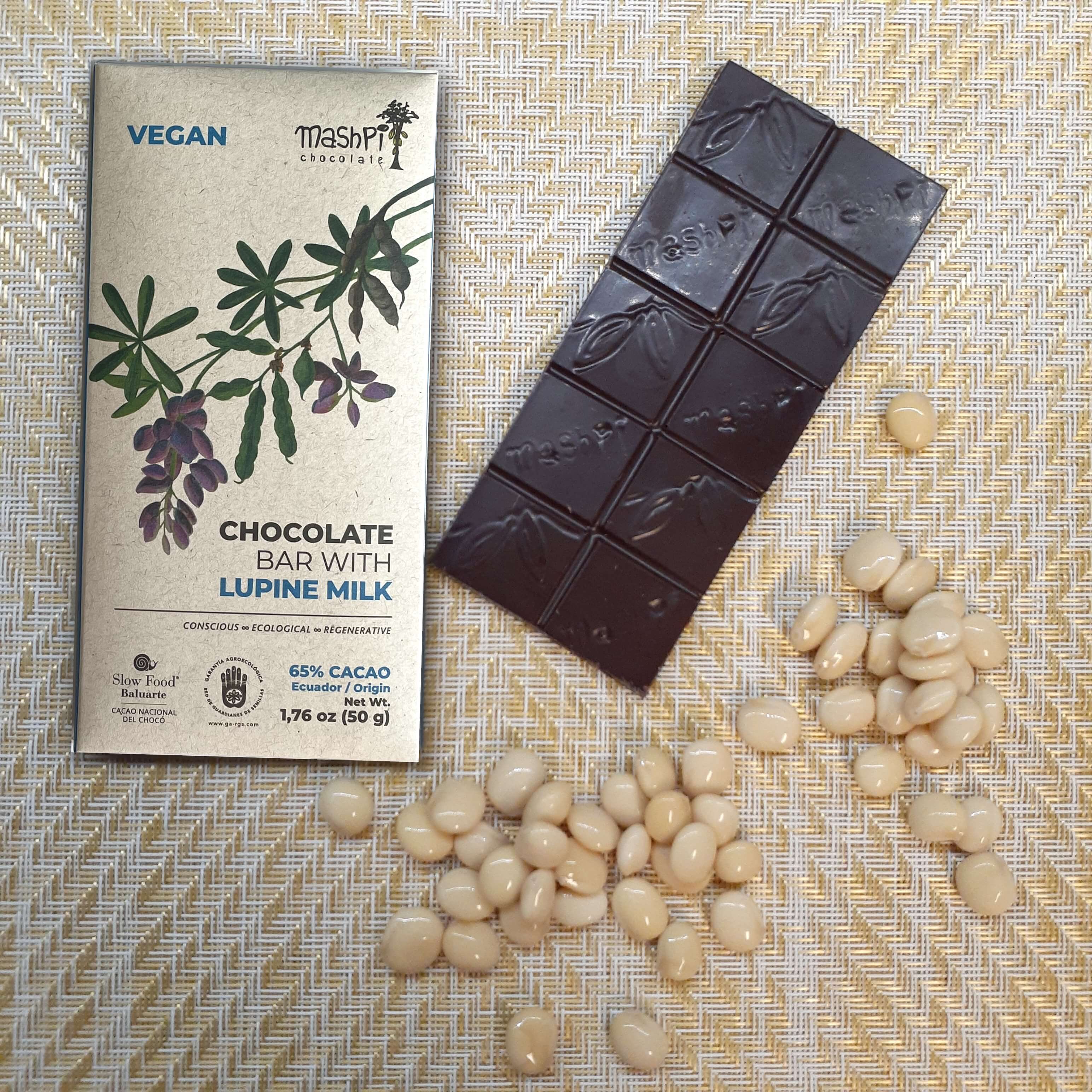 Lupine Chocolate Bar - Mashpi Chocolate 