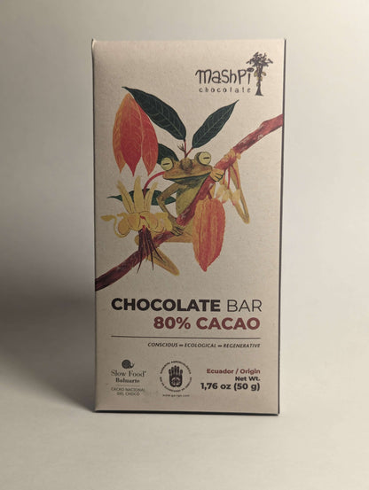 80% Chocolate Bar - Mashpi Chocolate 