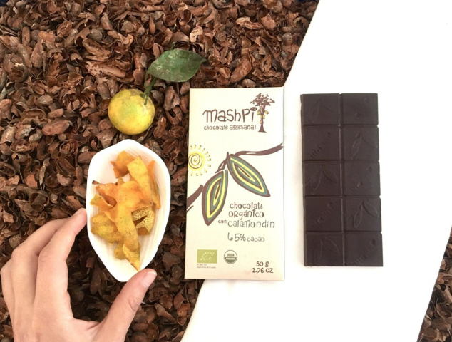 Barra 65% con Calamondin - Mashpi Chocolate 